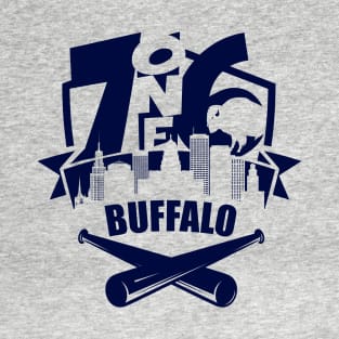 716 Buffalo Baseball 1 color T-Shirt